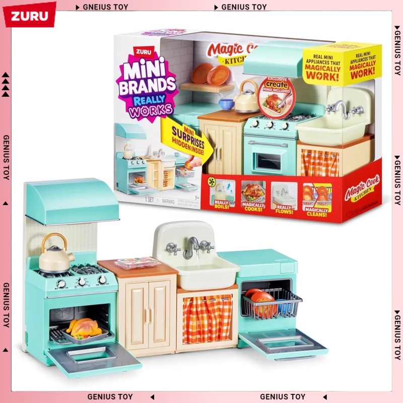 Zuru Mini Brands Magic Cook Ki - Miniature Baking Kitchen reseña y precio