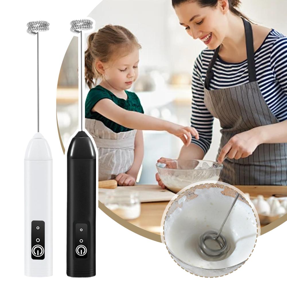 Wireless Electric Milk Frother - Miniature Baking Kitchen reseña y precio