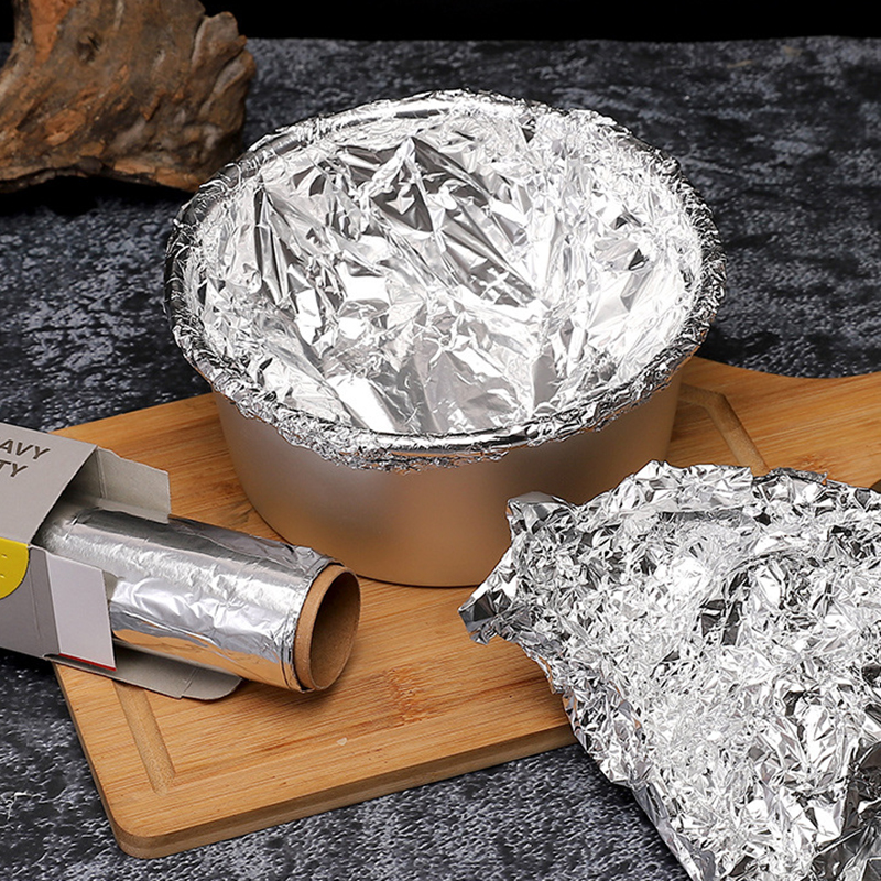 BBQ Aluminum Foil Oven Home Ec - Kitchen Paper For Baking reseña y precio