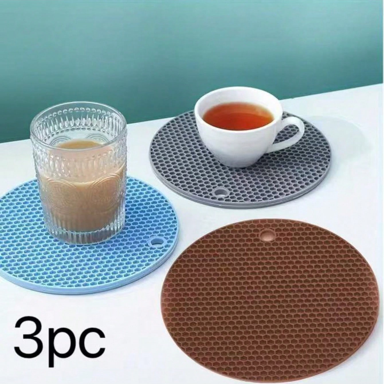 1/2/3 heat mat set, heat-resis - From The Kitchen Of Baking Pan reseña y precio