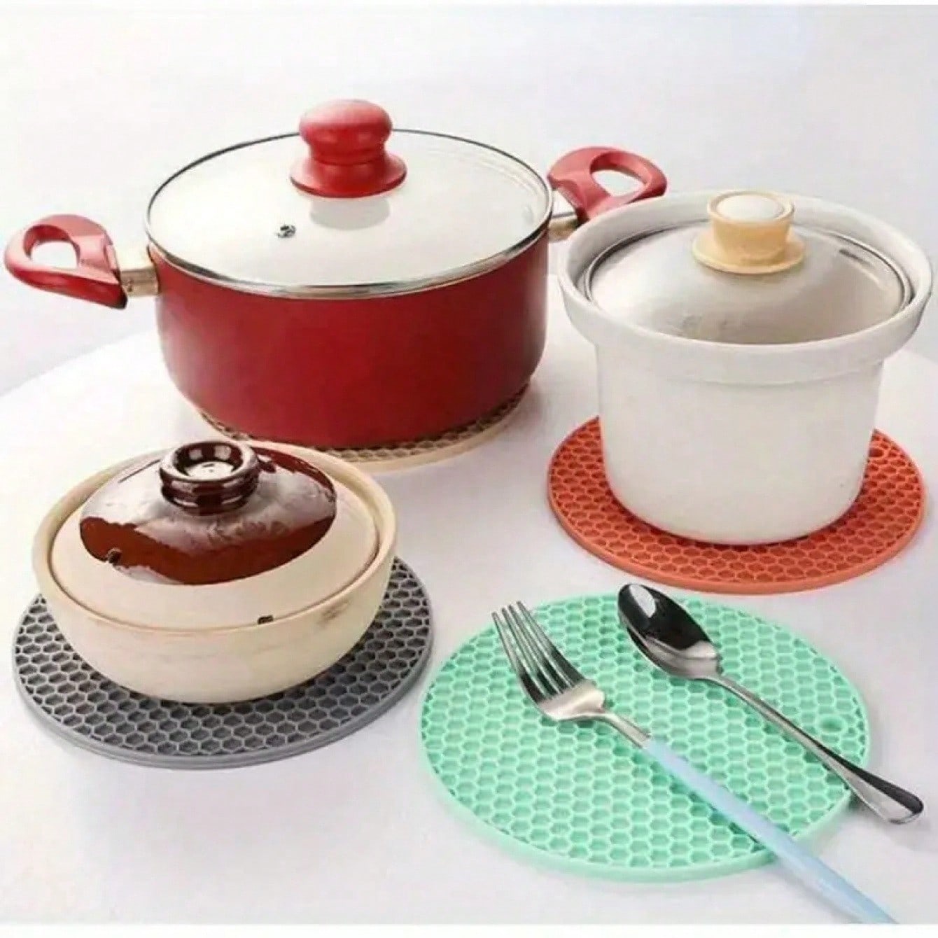 1/2/3 heat mat set, heat-resis - From The Kitchen Of Baking Pan reseña y precio