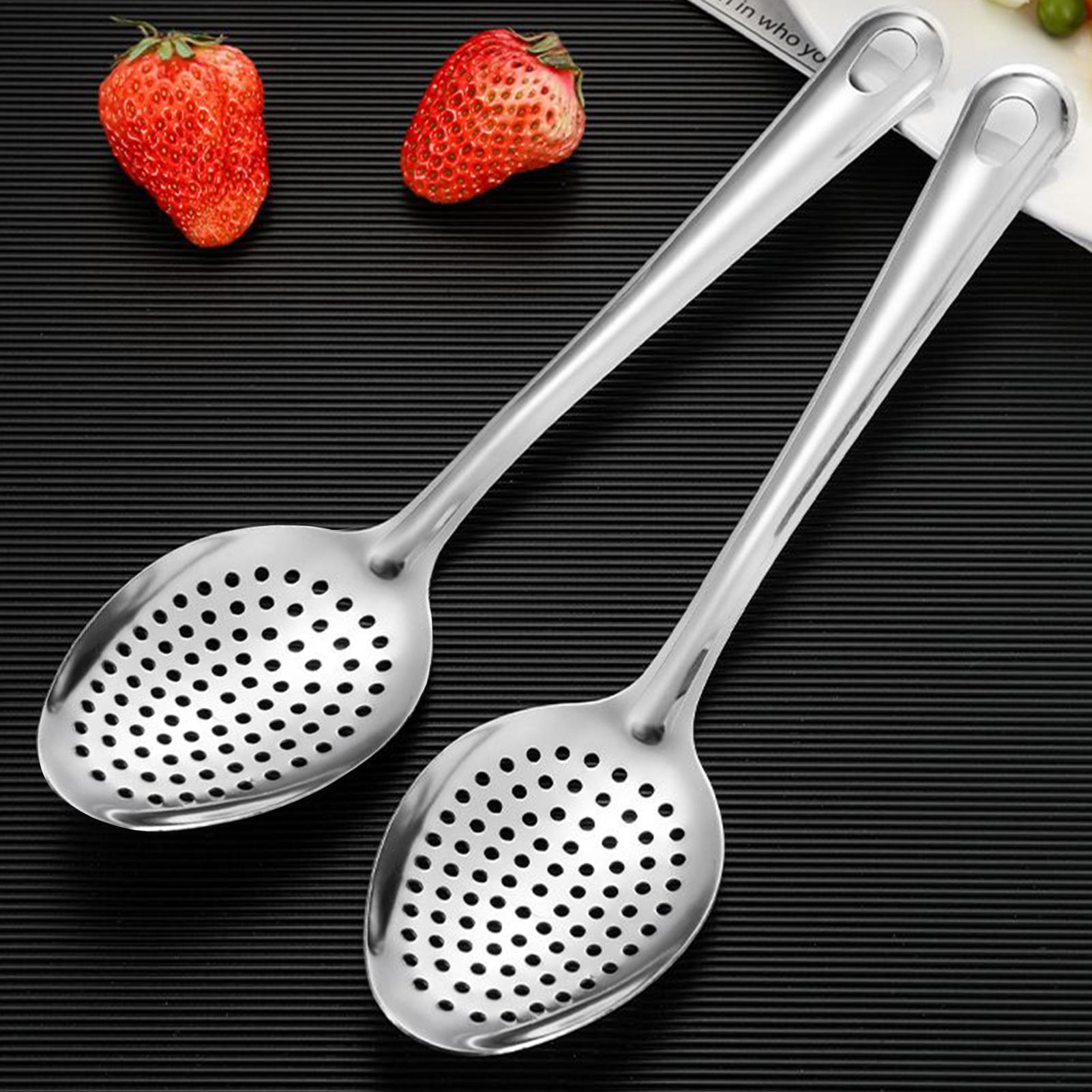 New Metal Slotted Spoon Stainl - Offset Spatula Set reseña y precio