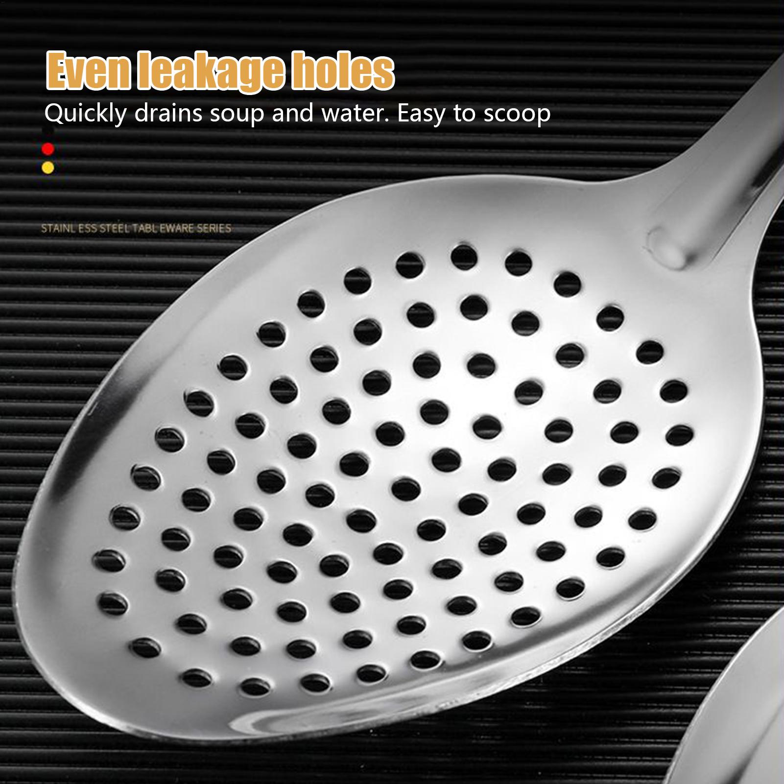 New Metal Slotted Spoon Stainl - Offset Spatula Set reseña y precio