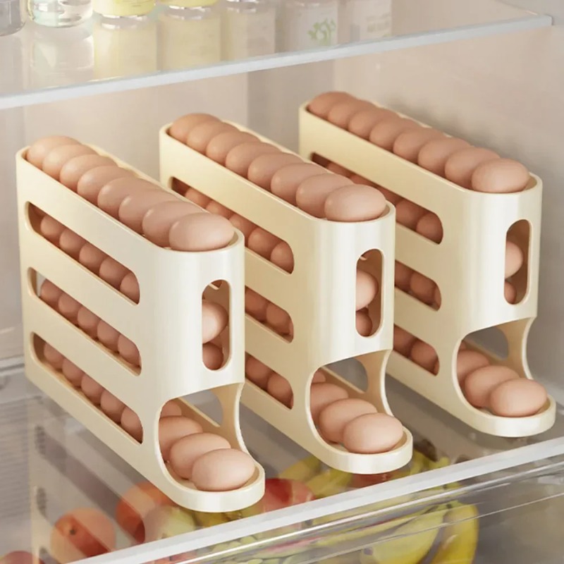4 Layers Automatic Rolling Egg - Kitchen Baking Tins reseña y precio