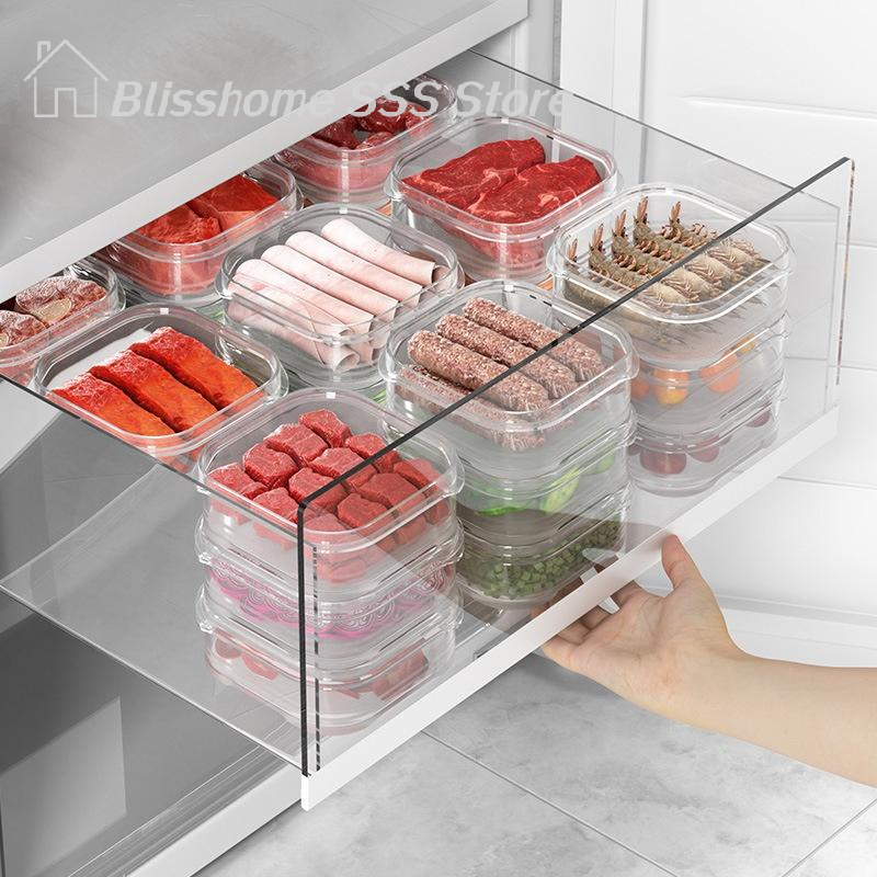 【S】5/10PCS Freeze Meat Preserv - Kitchen Baking Tray Organizer reseña y precio