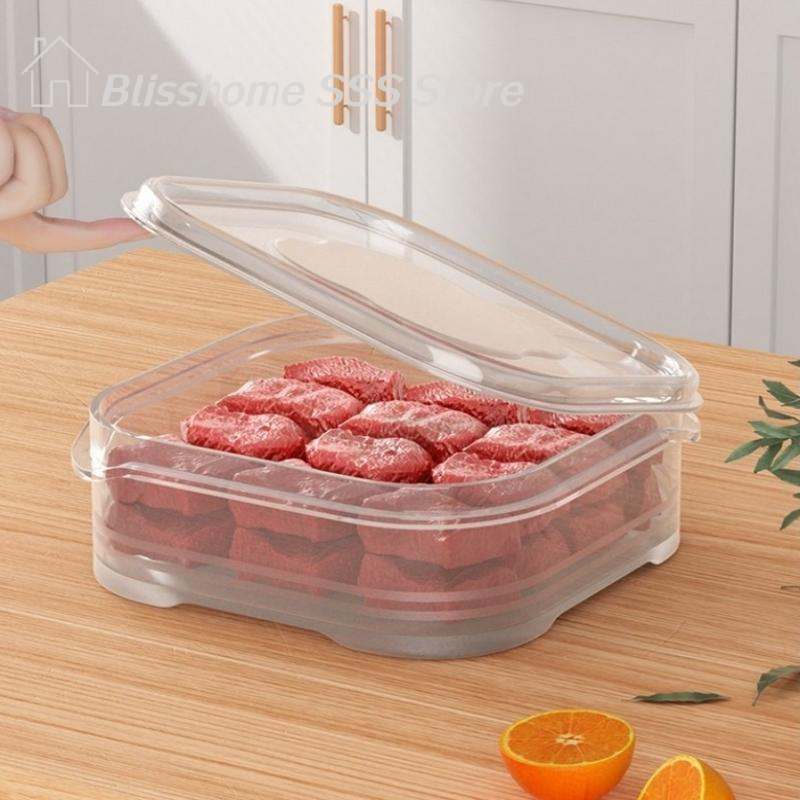 【S】5/10PCS Freeze Meat Preserv - Kitchen Baking Tray Organizer reseña y precio