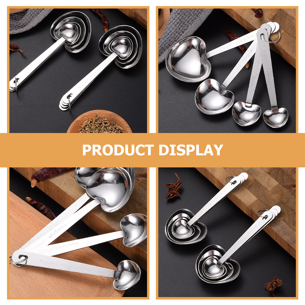 2Sets Stainless Steel Measurin - Baking (Kitchen Ingredient) reseña y precio