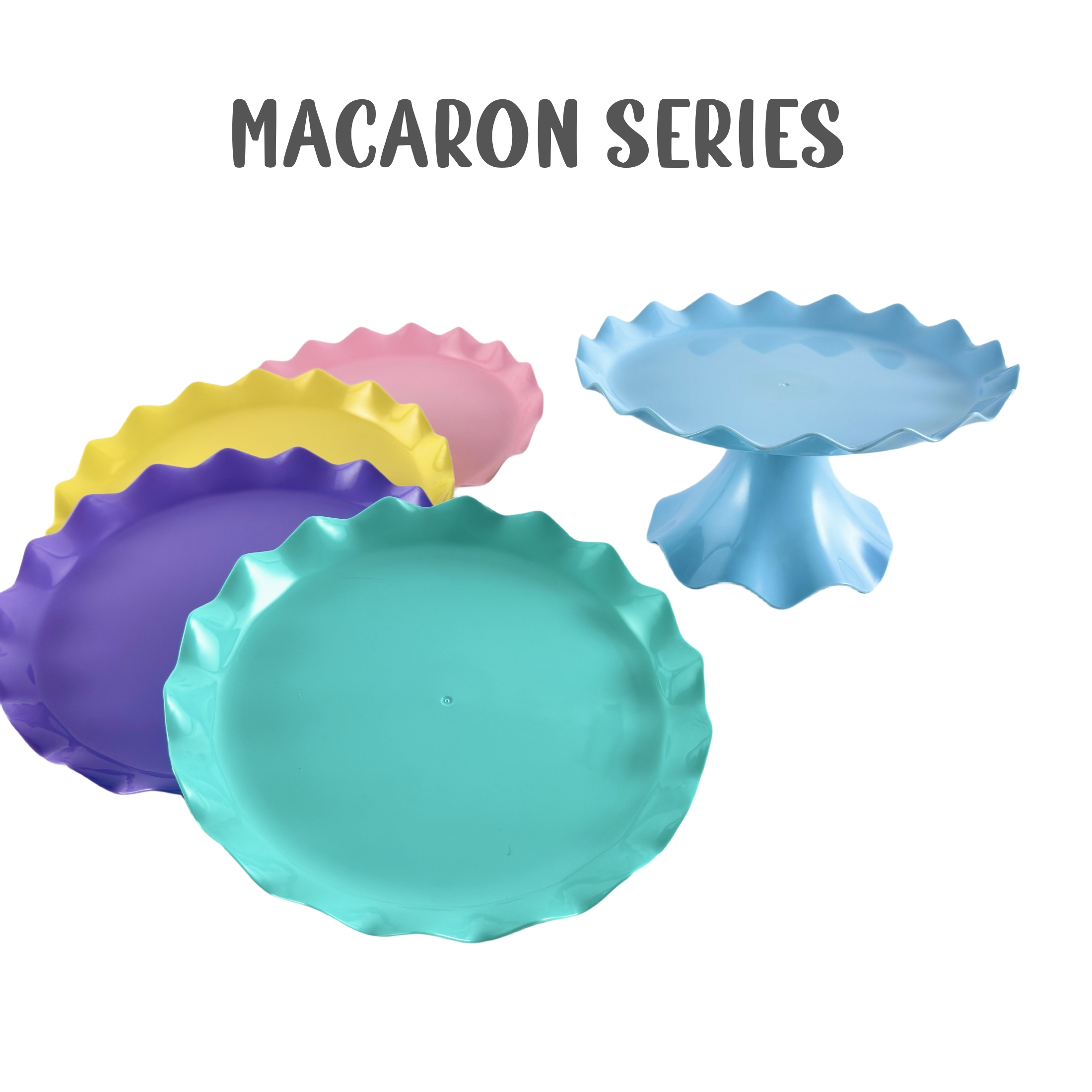 Colorful Round Cake Stand Cake - Cake Board Round reseña y precio