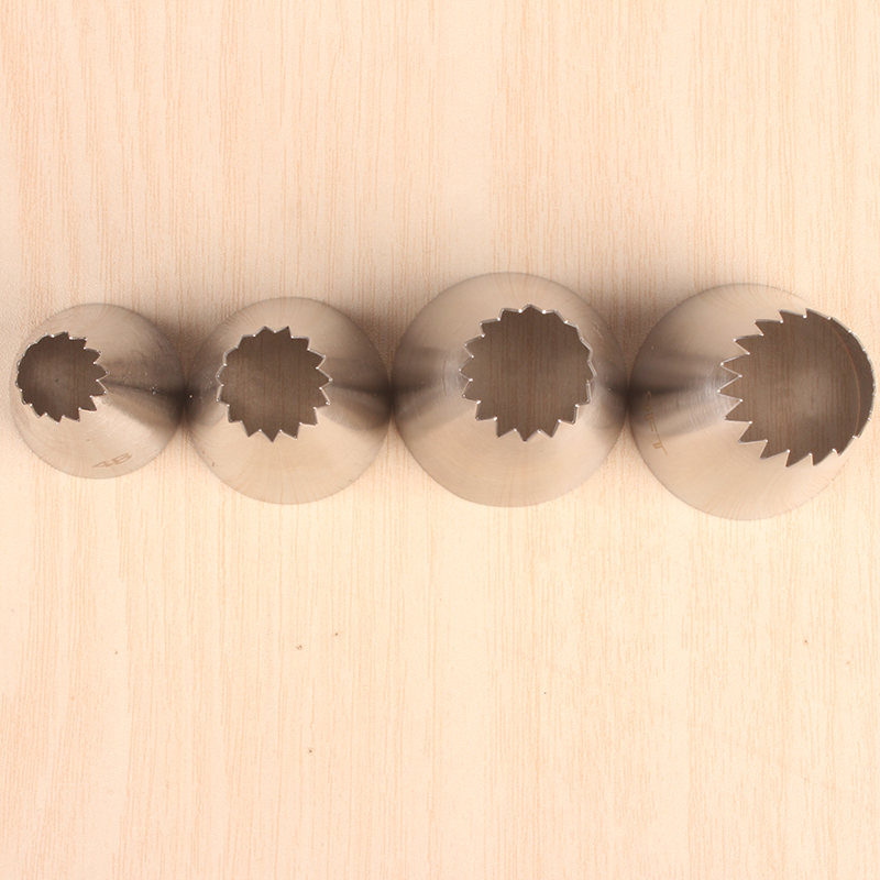 4pcs Large Metal Cake Cream De - Kitchen And Baking Equipment reseña y precio