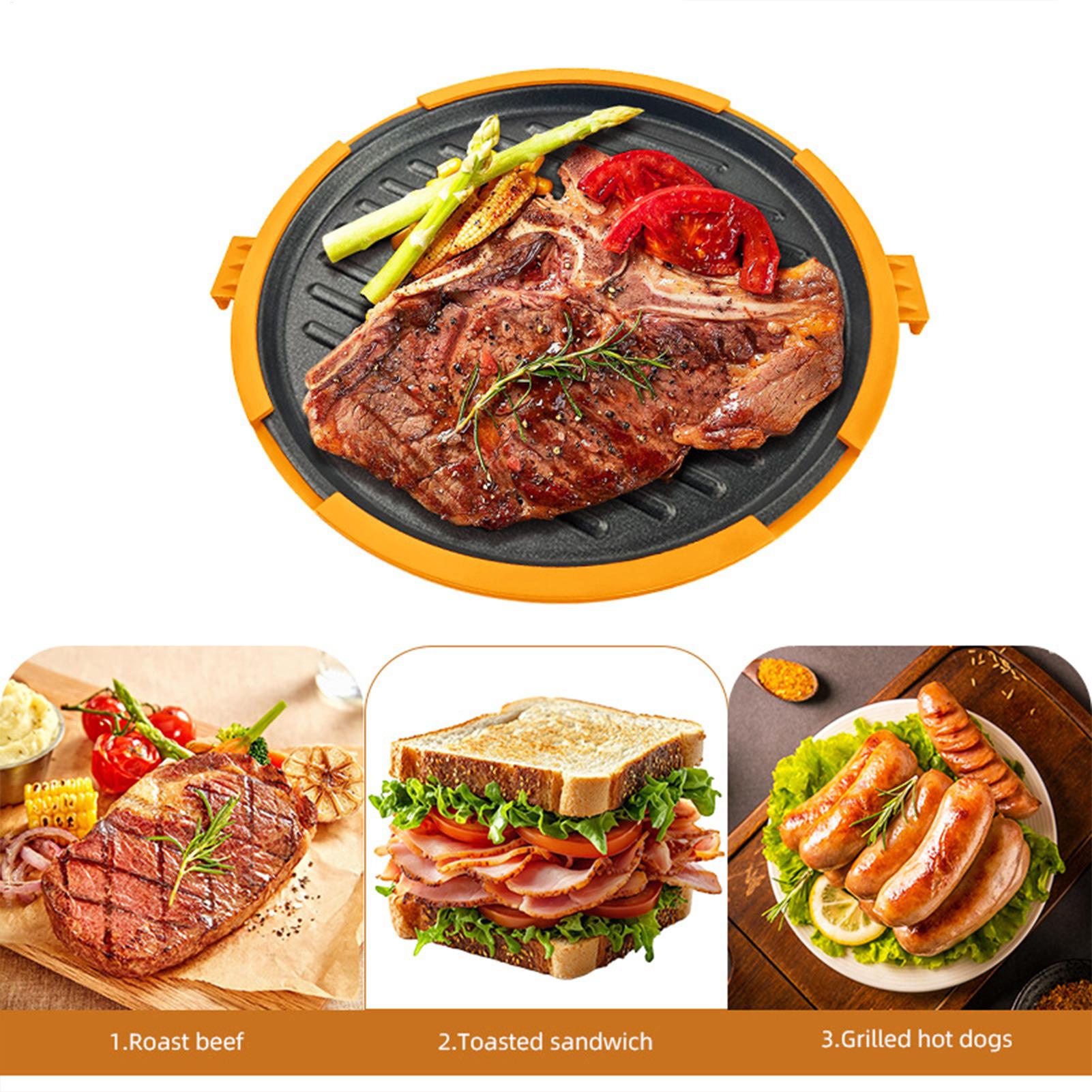 Microwave Grill Pan Quick-Heat - Kitchen Baking Pan reseña y precio
