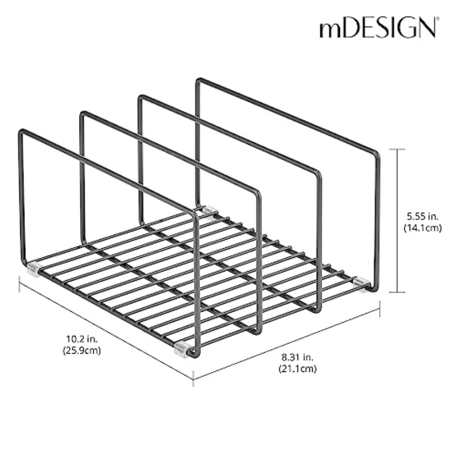 Metal Pan Organizer for Kitche - Kitchen Cabinet Baking Organizer reseña y precio