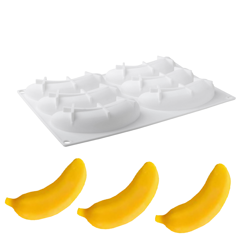 6 or 12 Cells Banana Design Si - Baking Kitchen Design reseña y precio
