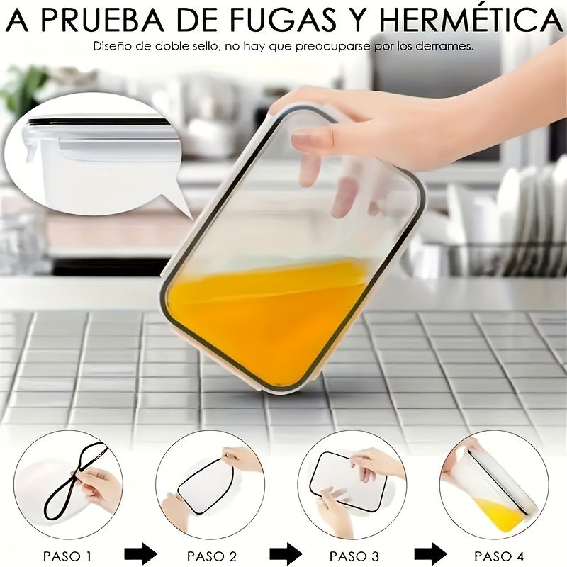 8Pcs Set Includes 4 Containers - Kitchen Baking Tray Organizer reseña y precio
