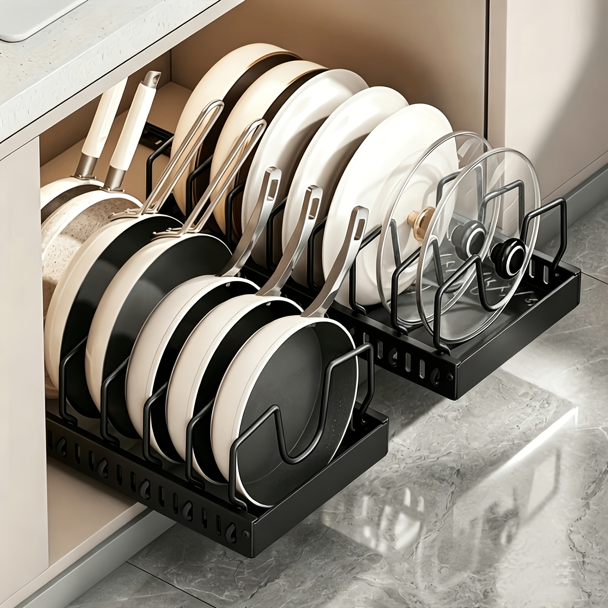 1/2pcs Kitchen Storage Rack, A - Kitchen Cabinet Baking Organizer reseña y precio