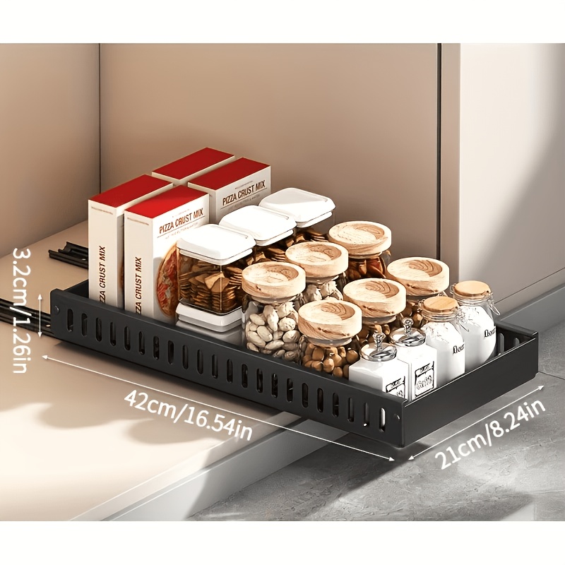 1/2pcs Kitchen Storage Rack, A - Kitchen Cabinet Baking Organizer reseña y precio