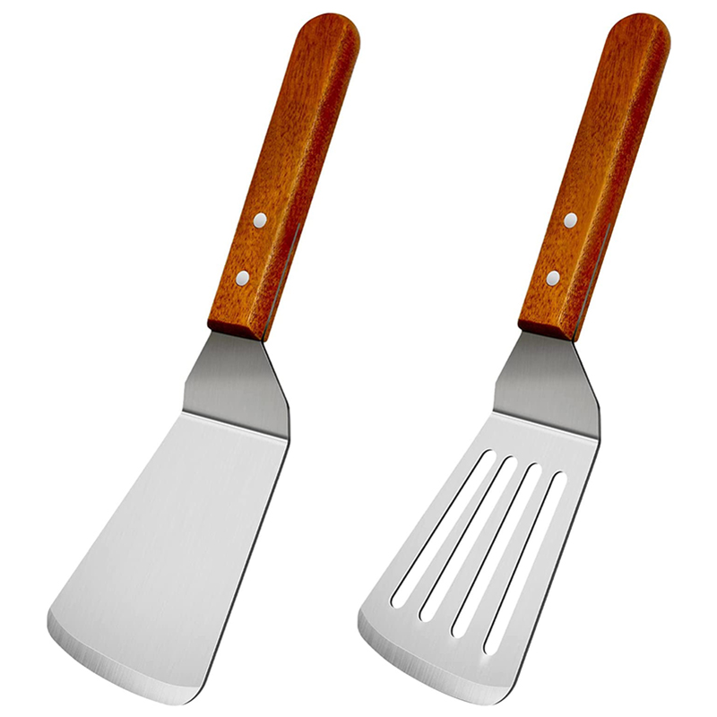 Metal Spatulas for Cast Iron S - Offset Spatula Set reseña y precio