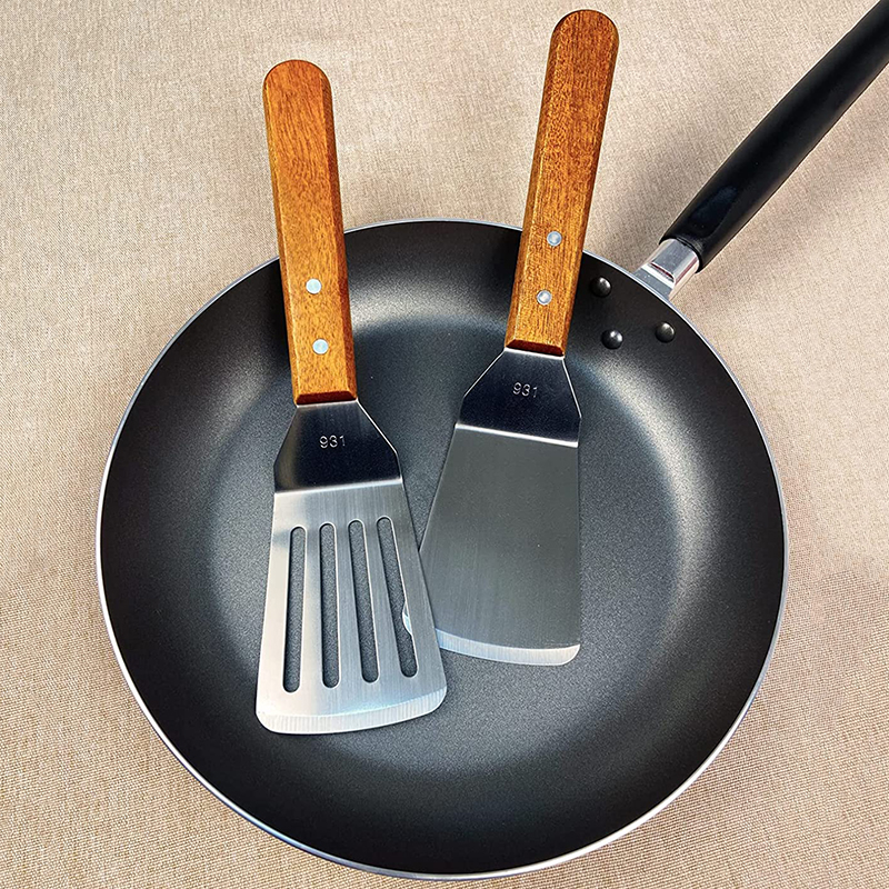 Metal Spatulas for Cast Iron S - Offset Spatula Set reseña y precio