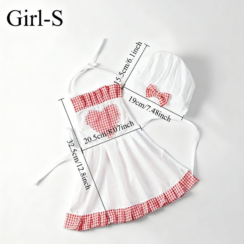 Red Gingham Baby Chef Costumes - Kitchen Baker reseña y precio