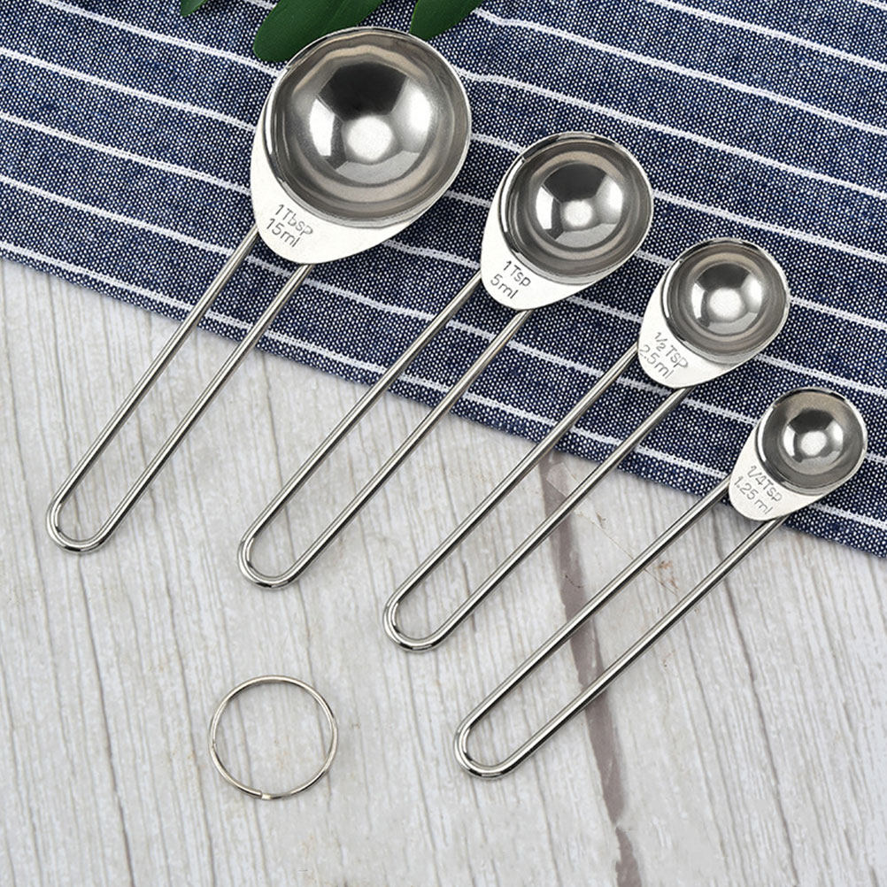 8Pcs Premium Stainless Measuri - Baking (Kitchen Ingredient) reseña y precio