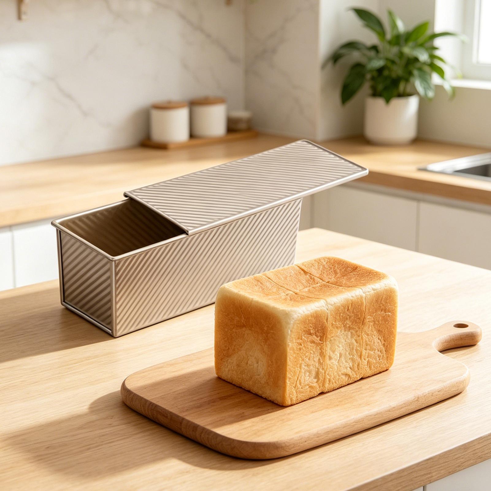 Bread Loaf Pan Carbon Steel Ea - Kitchen Baking Pan reseña y precio
