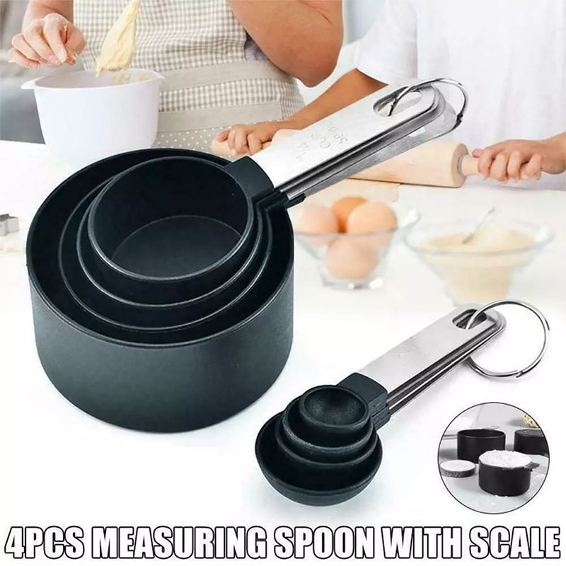 8PCS Stainless Steel Measuring - Baking (Kitchen Ingredient) reseña y precio
