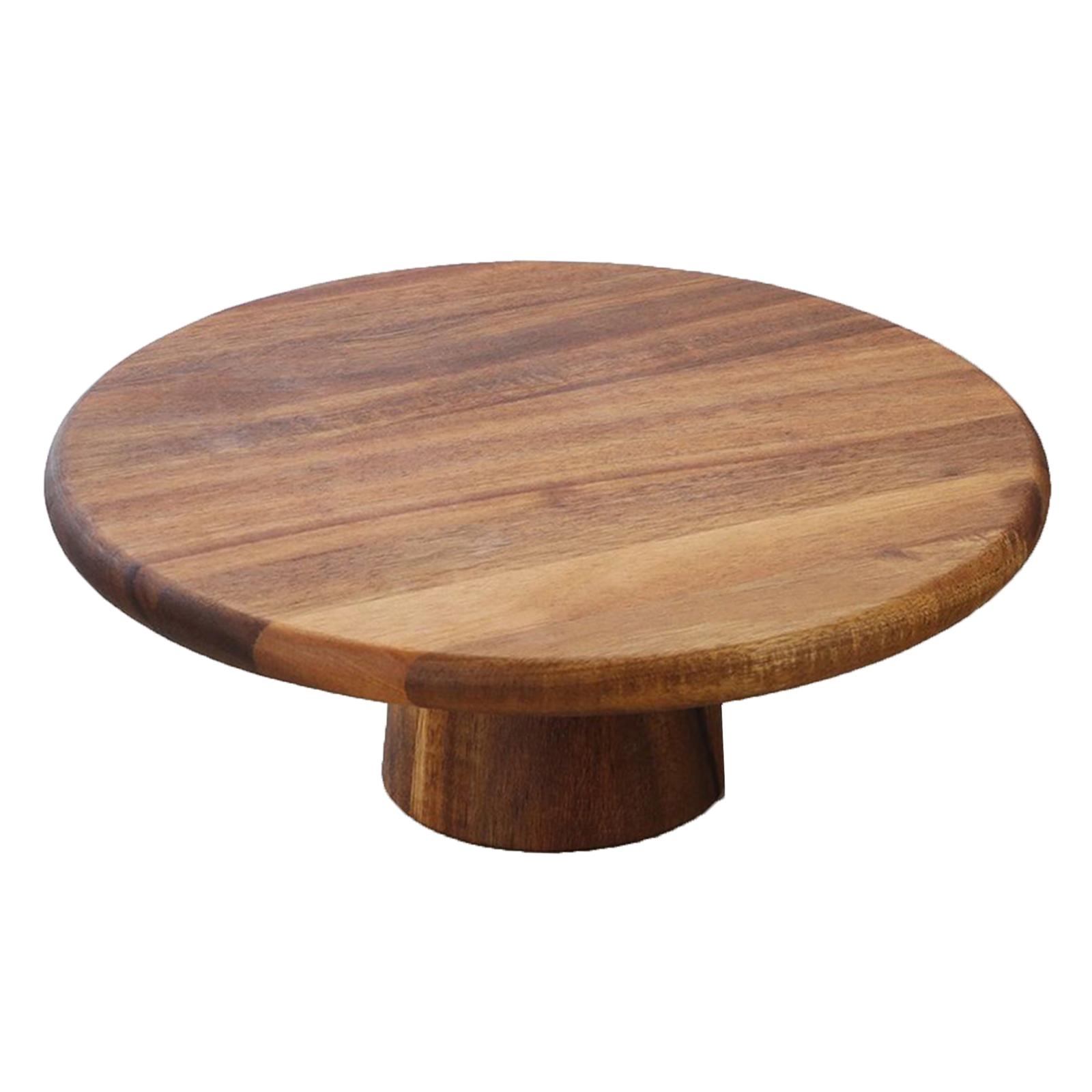 Wood Cake Stand Multiuse Chees - Cake Board Round reseña y precio