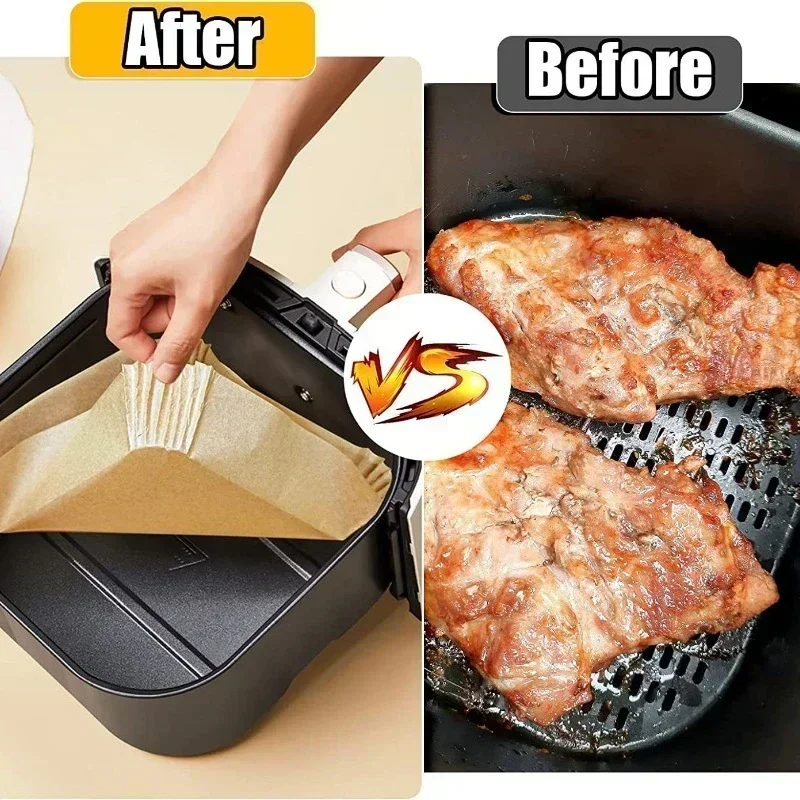 100PCS Airfryer Bakpapier Disp - Kitchen Paper For Baking reseña y precio