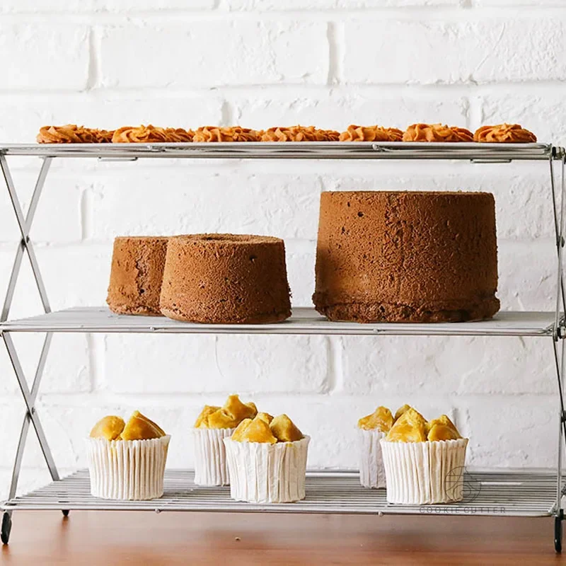 Foldable Multi-Layer Cake Cool - Kitchen Accessories For Baking reseña y precio