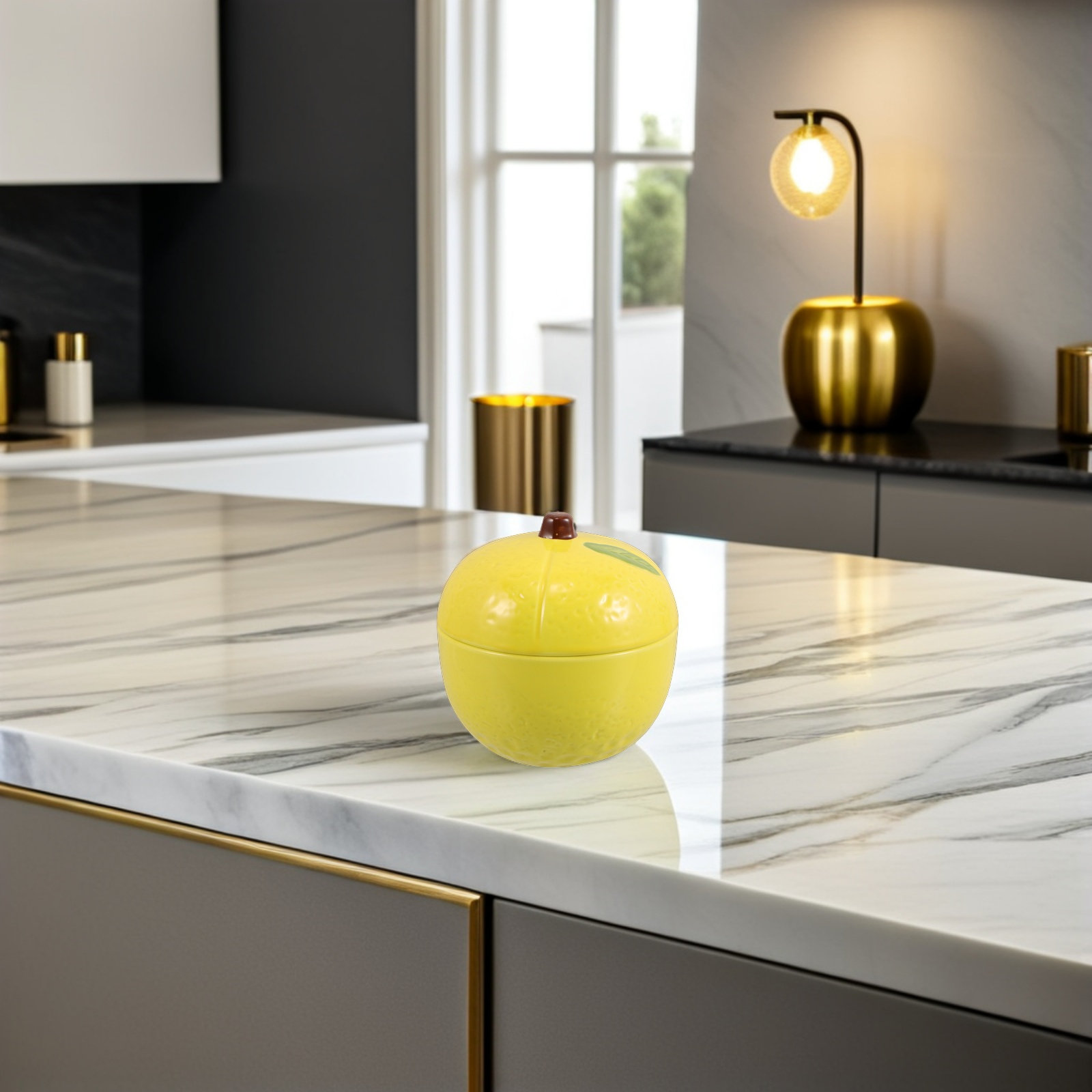 Ceramic Food Storage Jar Lemon - Kitchen Baking Canisters reseña y precio