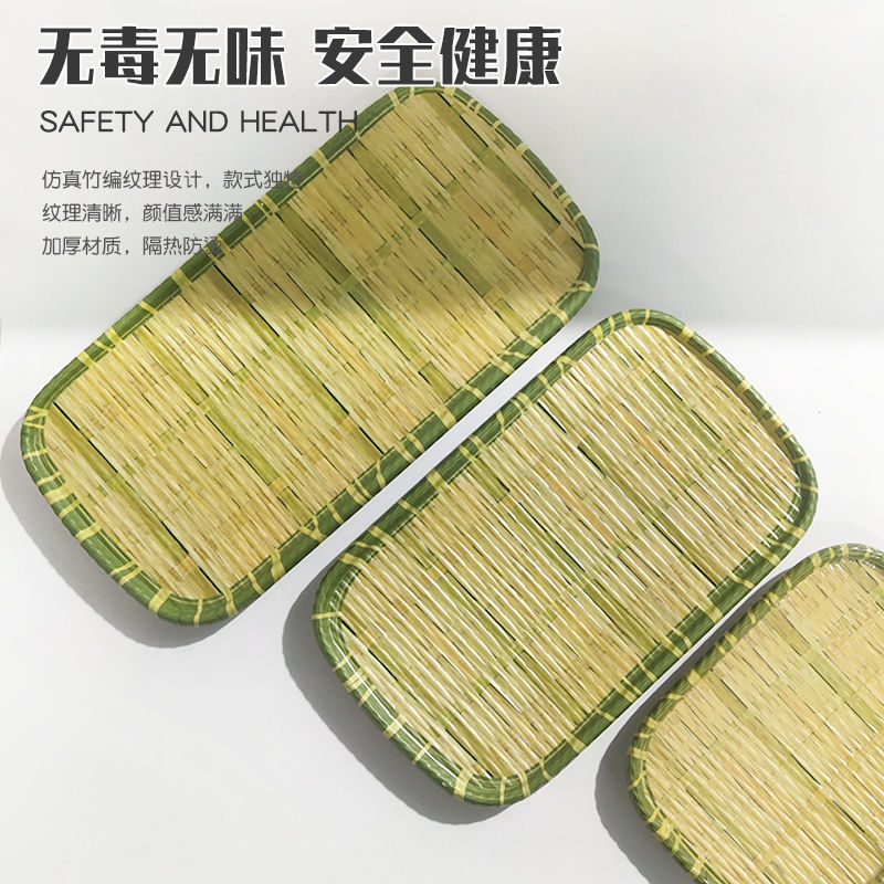 Melamine Imitation Bamboo Plat - Cake Board Round reseña y precio