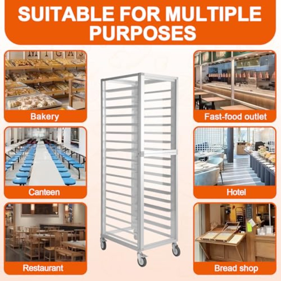 Commercial bakery rack for bun - Kitchen Baking Pan reseña y precio