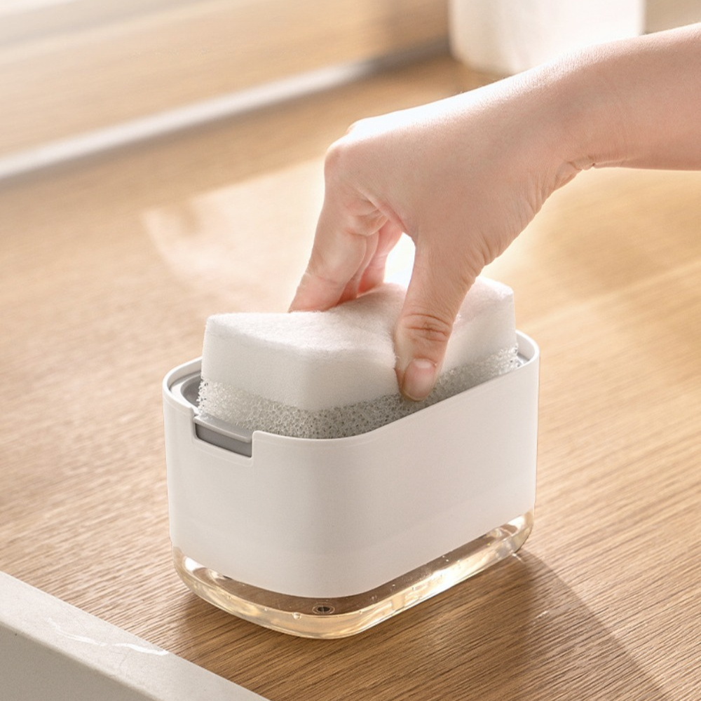 Manually Press The Soap Dispen - Kitchen Baking Tray Organizer reseña y precio