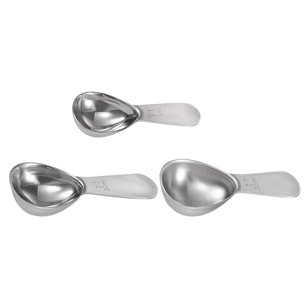 3Pcs Measuring Spoons Set Stai - Baking (Kitchen Ingredient) reseña y precio