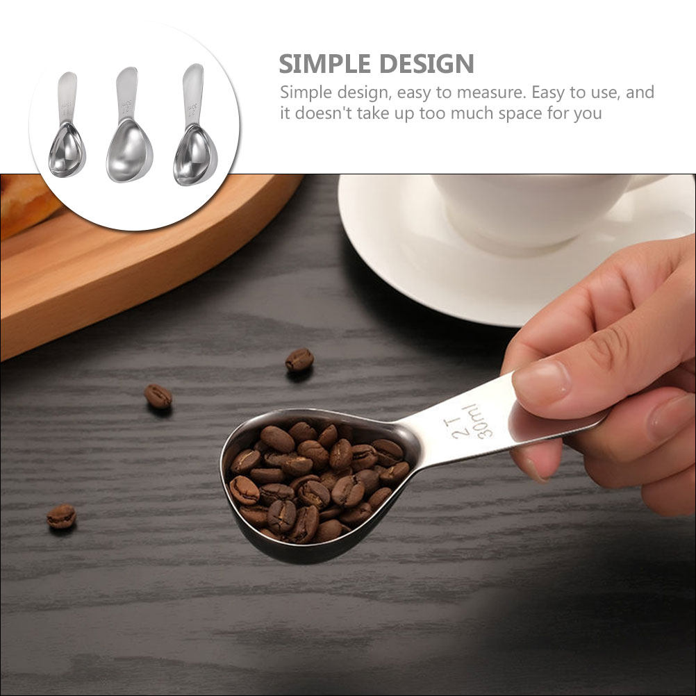 3Pcs Measuring Spoons Set Stai - Baking (Kitchen Ingredient) reseña y precio