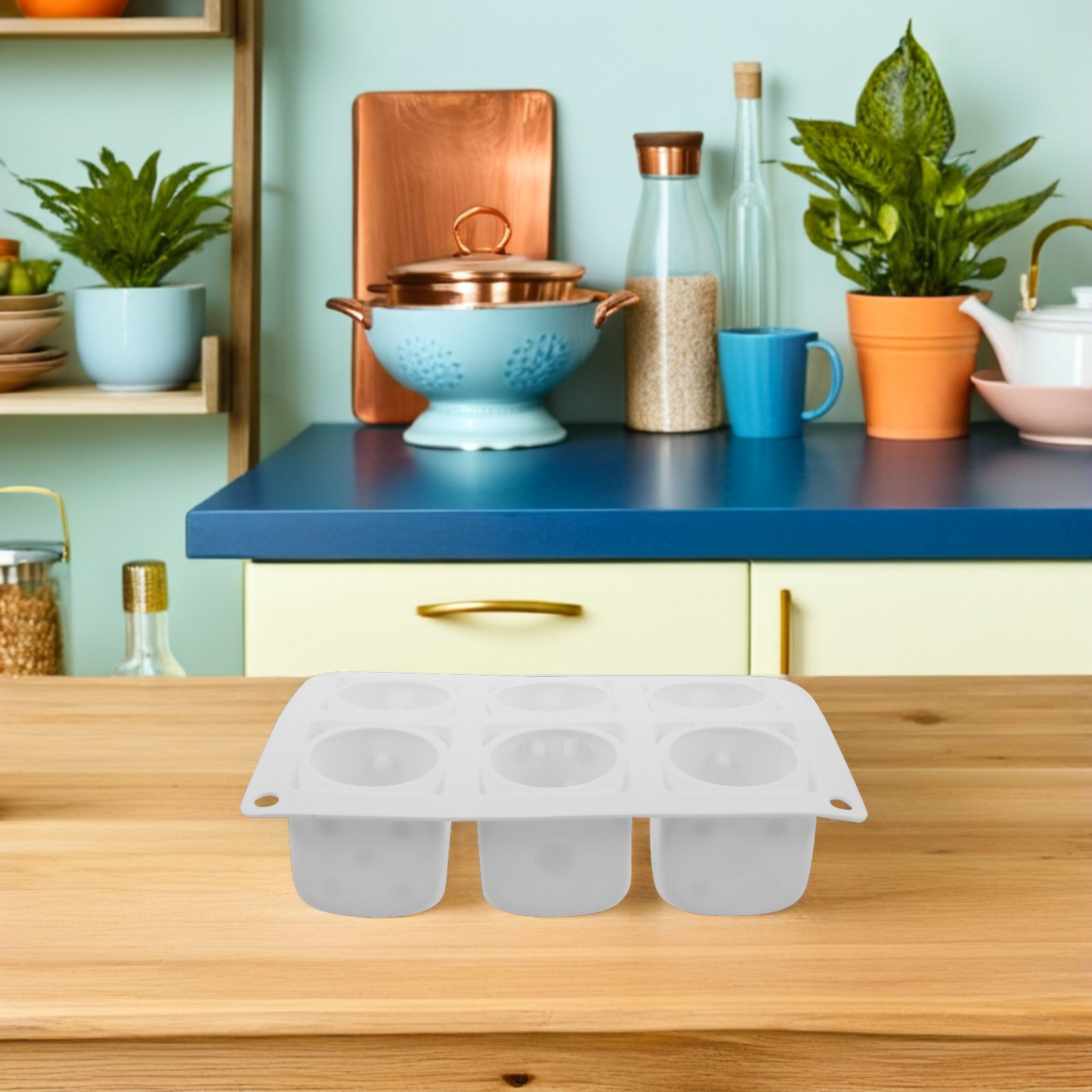6 Cavity Shaped Silicone Mold  - Silicone Cake Mold reseña y precio