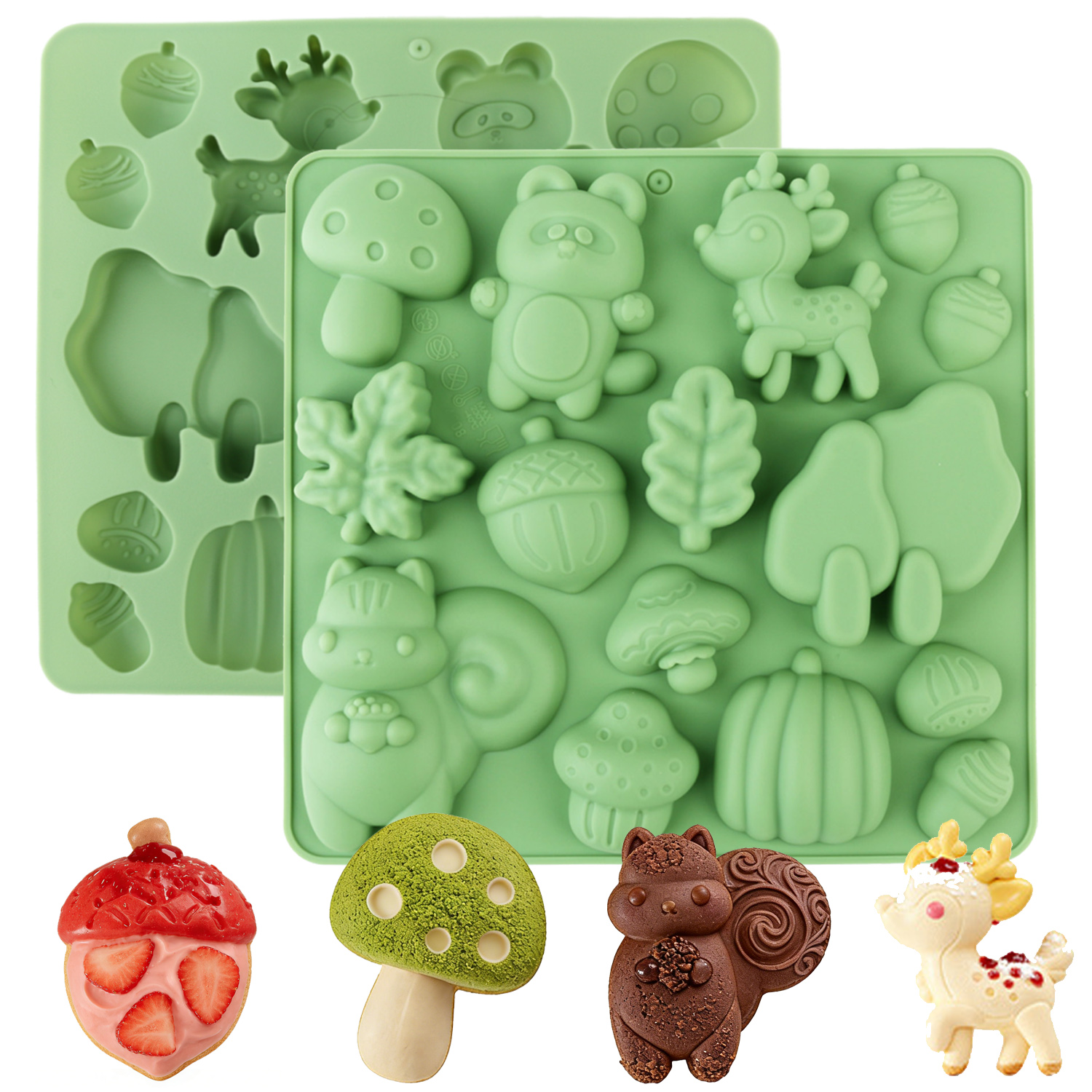 1 Silicone Cake Mold in the Sh - Silicone Cake Mold reseña y precio