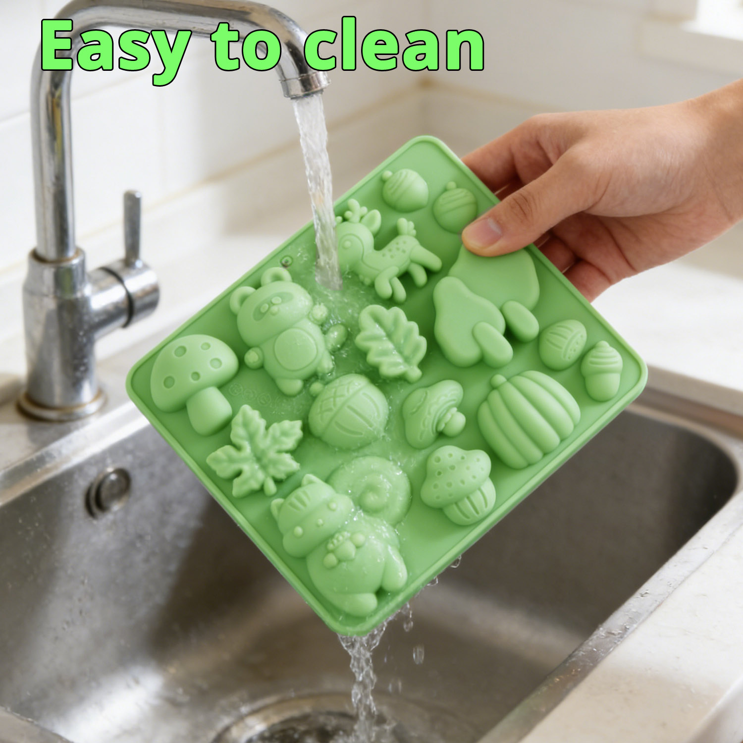 1 Silicone Cake Mold in the Sh - Silicone Cake Mold reseña y precio