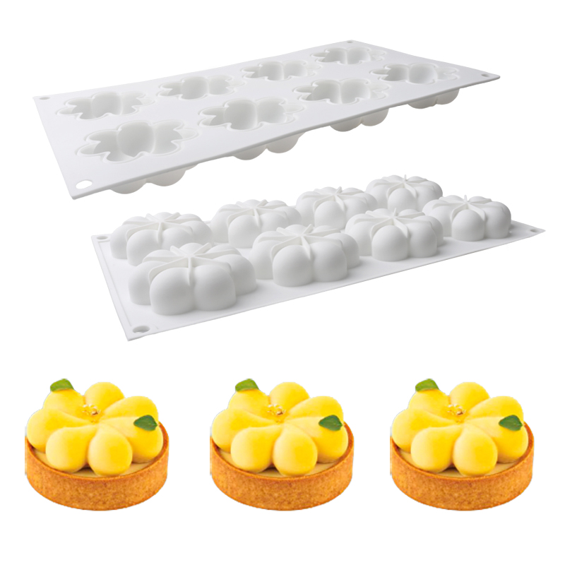 1 or 8 Cells Flower Petal Desi - Baking Kitchen Design reseña y precio