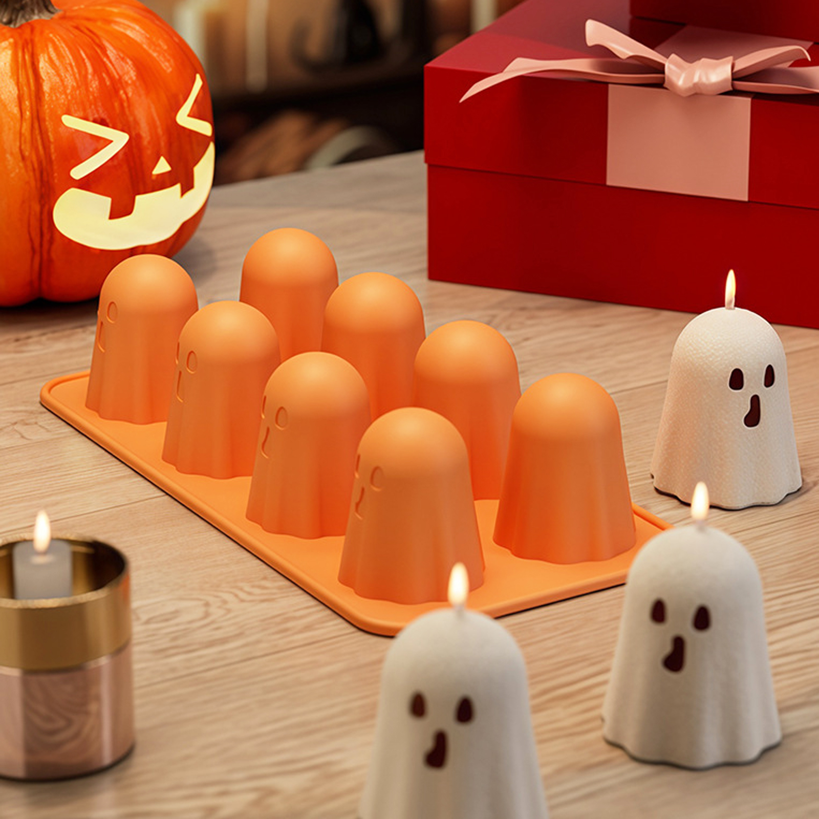 1 Pack Silicone Halloween Cand - Silicone Cake Mold reseña y precio