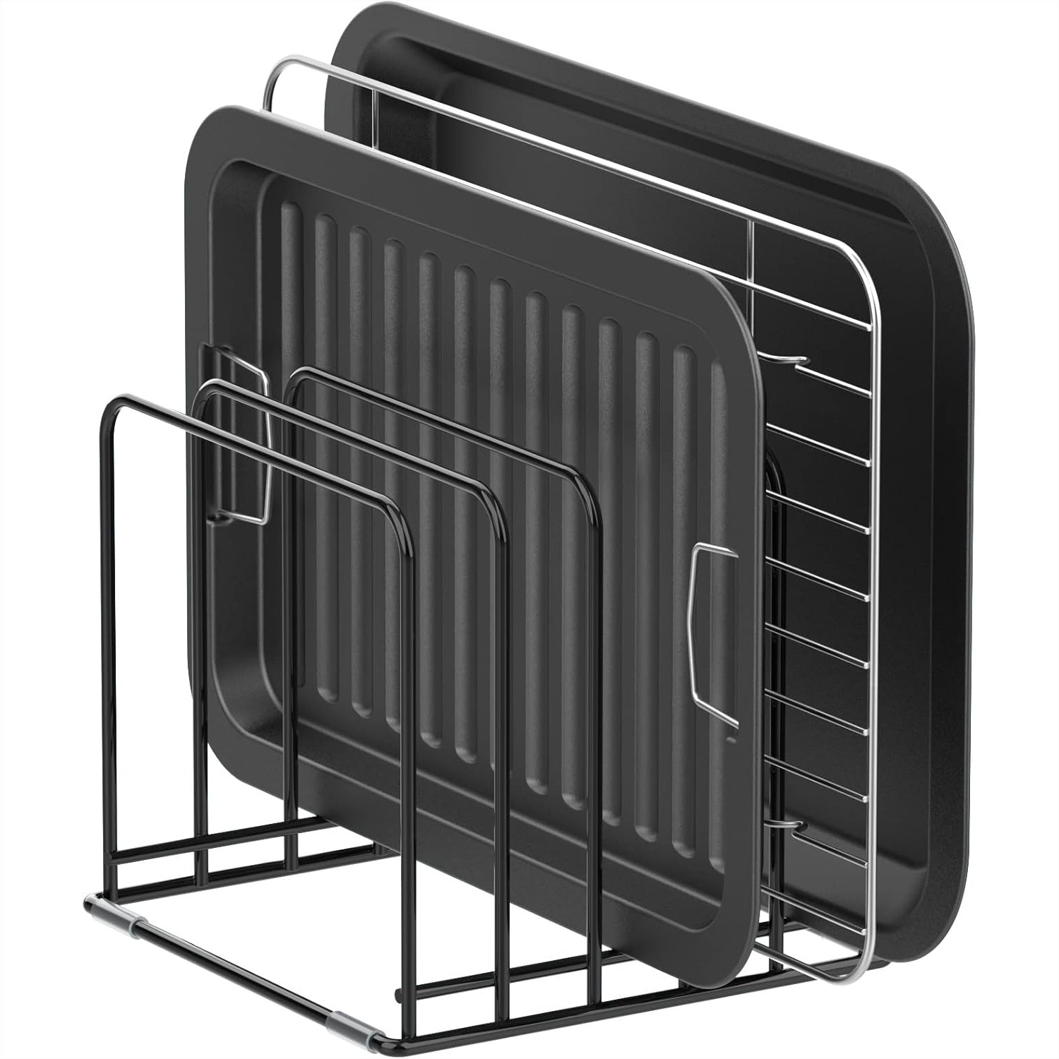 Kitchen Cabinet Organizer, Ste - Kitchen Cabinet Baking Organizer reseña y precio