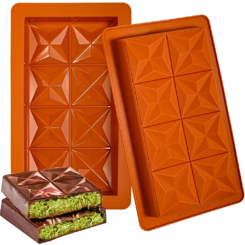 Chocolate Bar Mold - Non-Stick - Kitchen Accessories For Baking reseña y precio