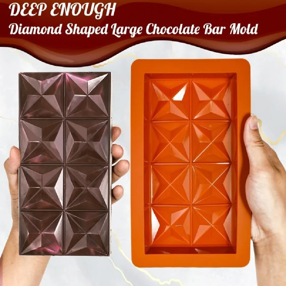 Chocolate Bar Mold - Non-Stick - Kitchen Accessories For Baking reseña y precio