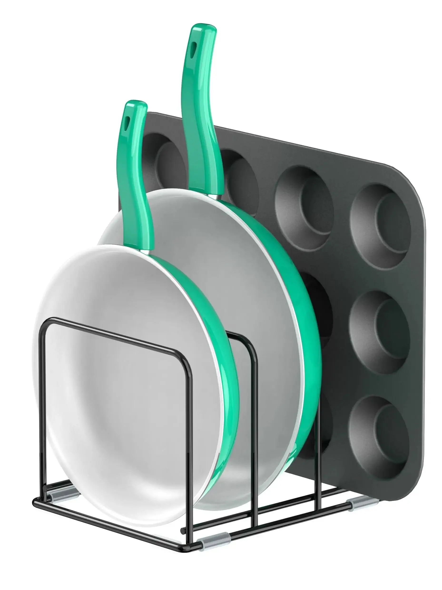 Pan Organizer Kitchen Cabinet  - Kitchen Cabinet Baking Organizer reseña y precio