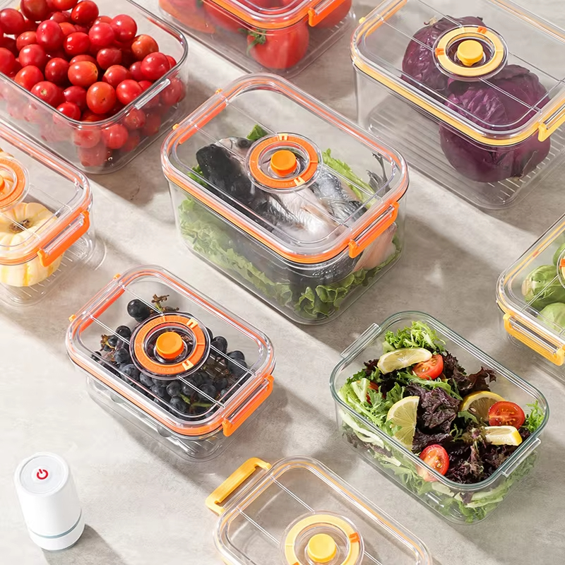 Vacuum Fresh-keeping Box Refri - Kitchen Baking Tray Organizer reseña y precio