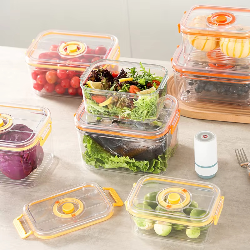 Vacuum Fresh-keeping Box Refri - Kitchen Baking Tray Organizer reseña y precio