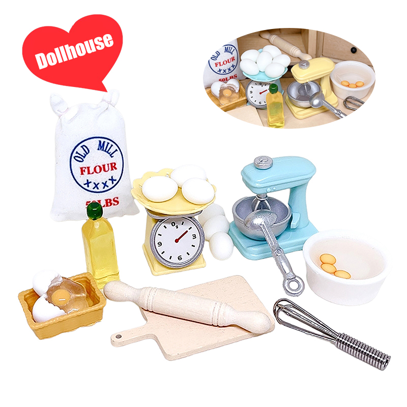 1Set 1:12 Dollhouse Miniature  - Miniature Baking Kitchen reseña y precio