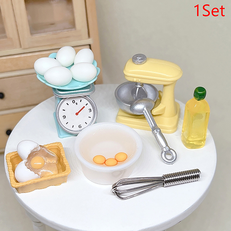 1Set 1:12 Dollhouse Miniature  - Miniature Baking Kitchen reseña y precio