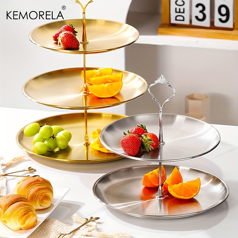 2/3 Layer Stainless Steel Cake - Cake Board Round reseña y precio