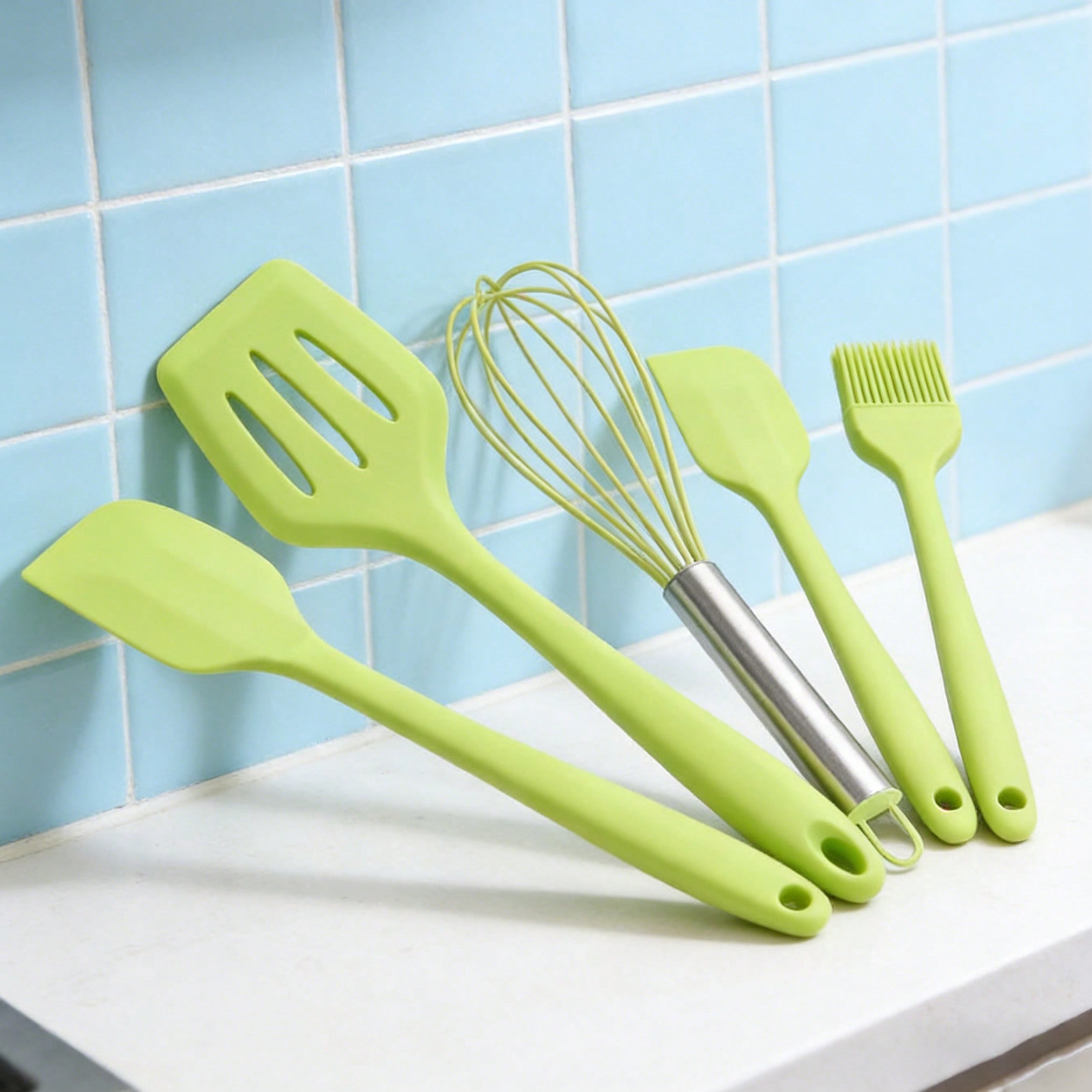 Silicone Cooking Utensils Set, - Kitchen Baker reseña y precio