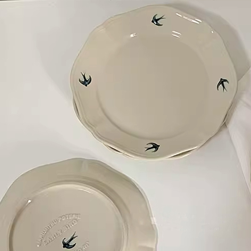 1Pc Yangu Ceramic Dinner Plate - Cake Board Round reseña y precio